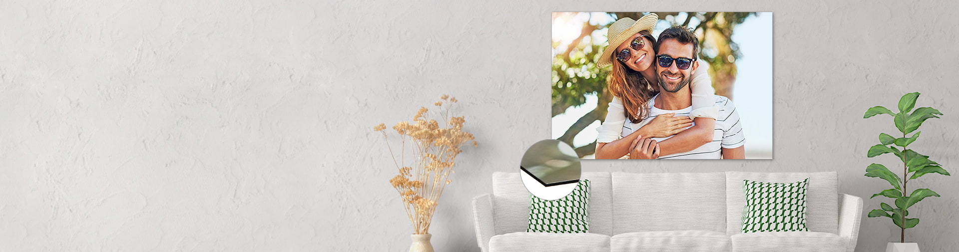 Eigenes Foto auf Alu drucken lassen bei HappyFoto Eigenes Foto auf Alu drucken lassen bei HappyFoto