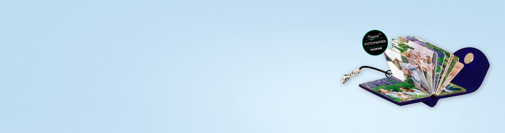 Kleines Fotobuch als idealer Begleiter Kleines Fotobuch als idealer Begleiter