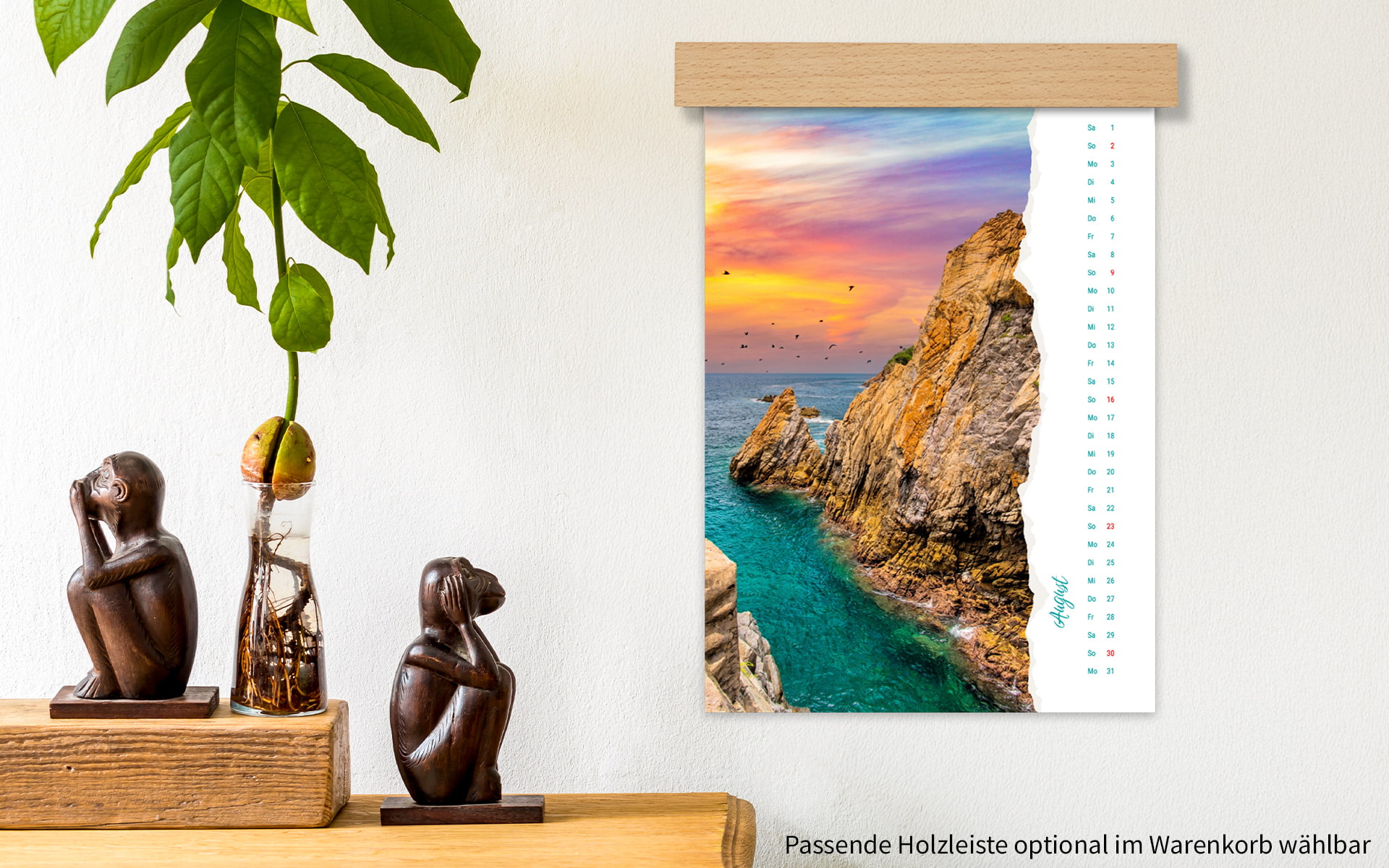 Foto-Wandkalender ca. A4 hoch von HappyFoto Foto-Wandkalender ca. A4 hoch von HappyFoto