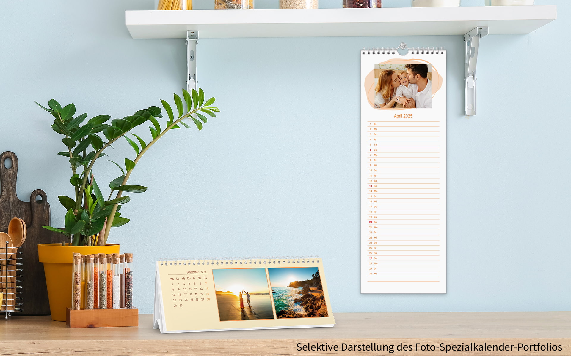 Individuelle Fotokalender gestalten bei HappyFoto