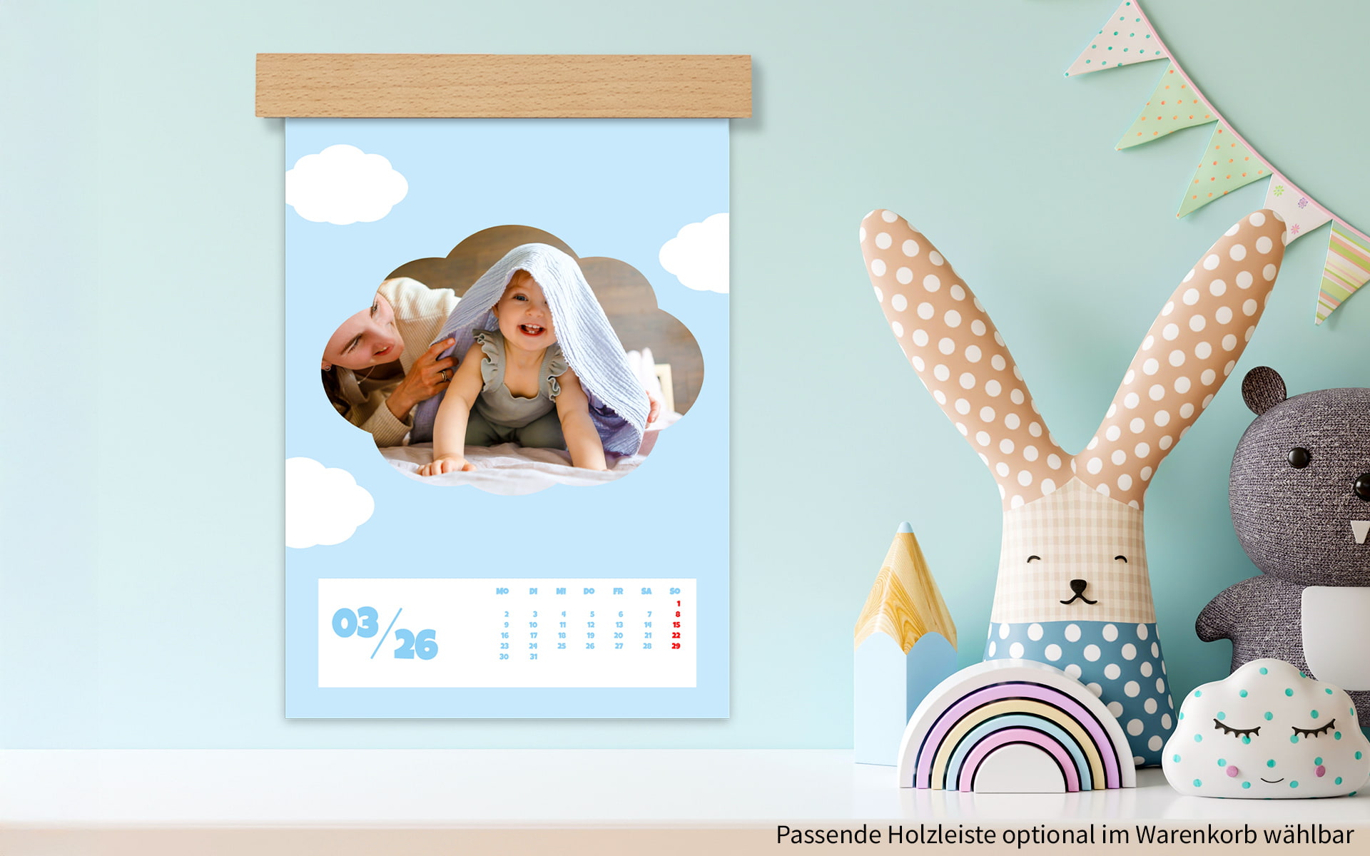 Foto-Wandkalender ca. A3 hoch von HappyFoto Foto-Wandkalender ca. A3 hoch von HappyFoto