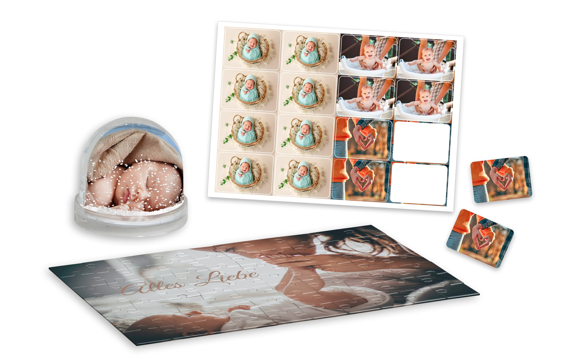 Foto als Puzzle drucken lassen & Freude schenken - HappyFoto